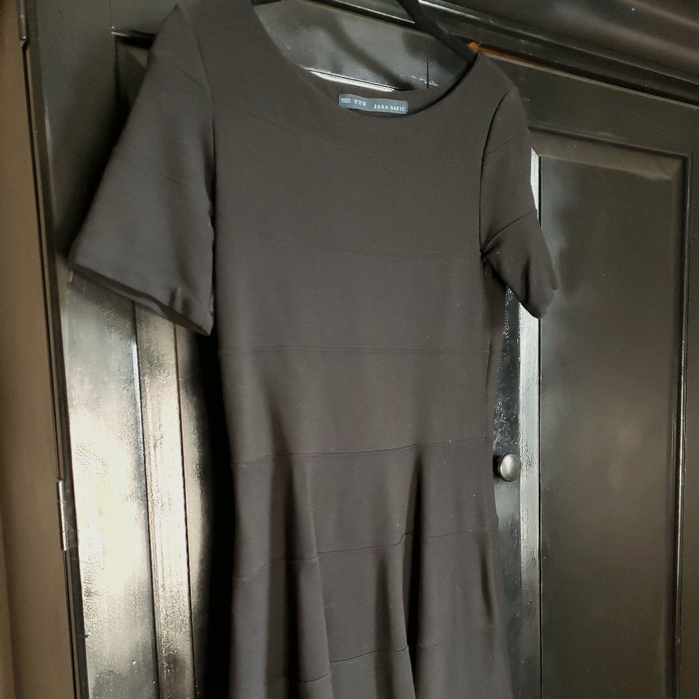 Zara Basic Black Dress